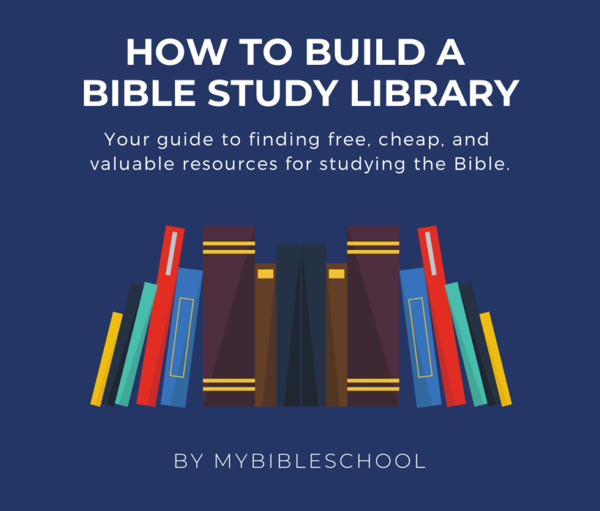 Best Books About Studying the Bible - My Bible School